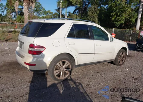 2010 Mercedes-Benz Ml 350 z USA, uszkodzony, nr VIN 4JGBB5GB7AA581253